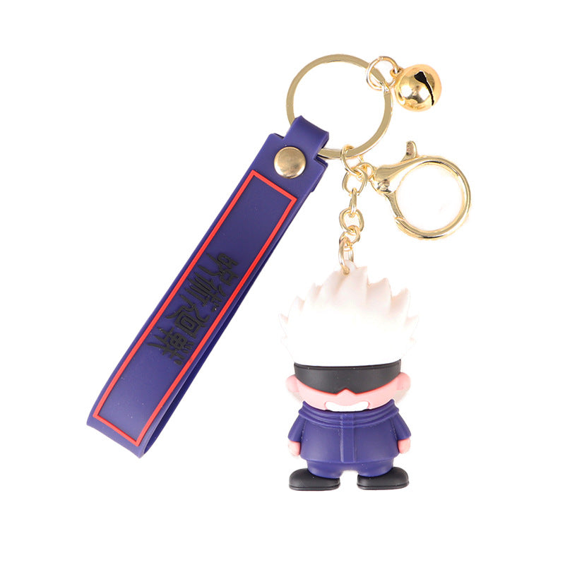 PVC cartoon spell battle keychain MIC-LanC009