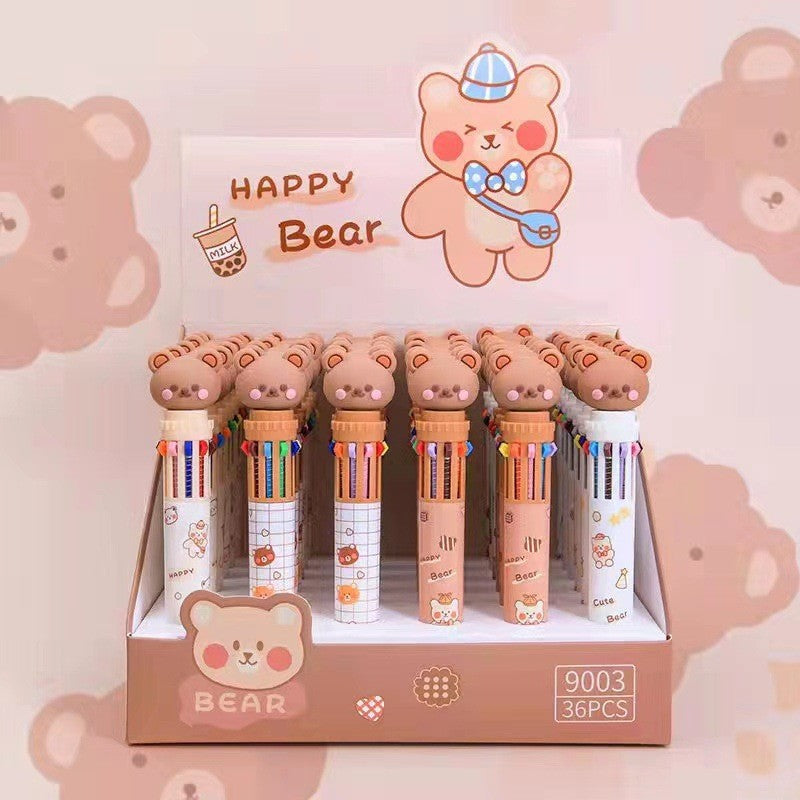 Acrylic lovely doll neutral pen 36PCS MYA-HeH001