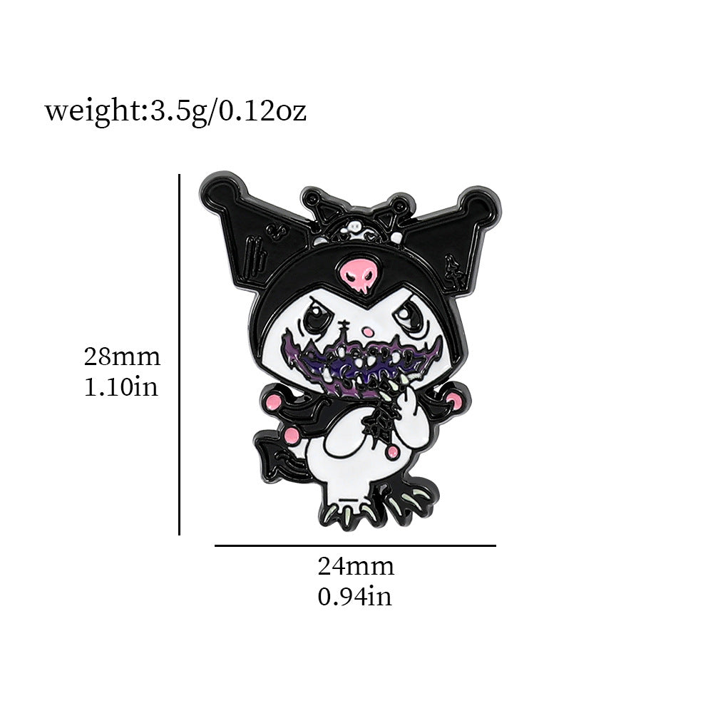 Alloy personalized skull brooch (Minimo de Compra 10) MIC-ShengY012