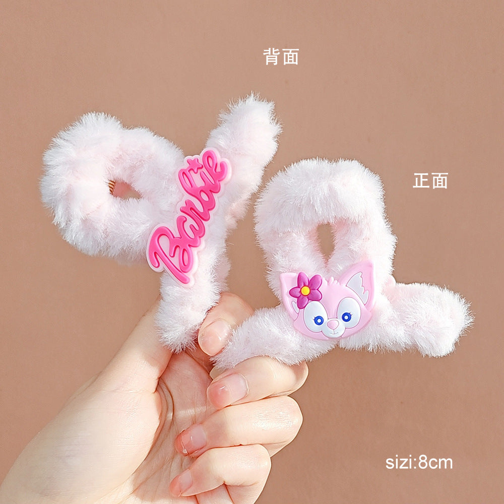 Plush cartoon cute hair clip MYA-WoD005