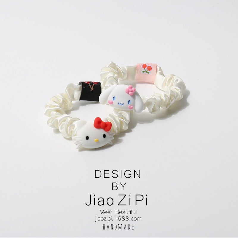 Resin cartoon cute hair rope (Minimo de Compra 2) MIC-JZP004