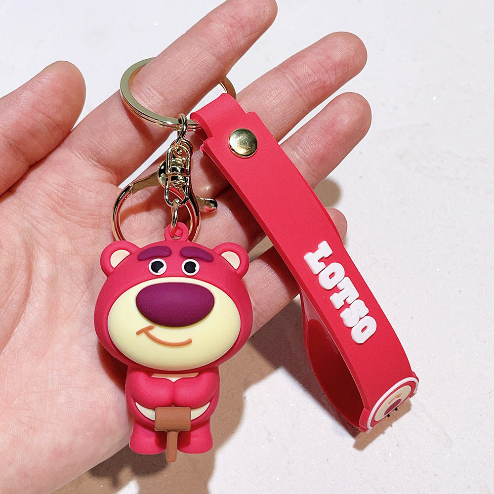 PVC cartoon cute pet cute keychain MIC-QiC036