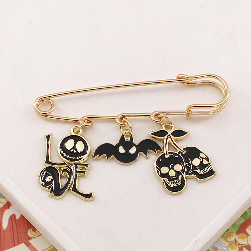 Alloy cute cartoon anime brooch (Minimo de compra 2) MIC--LiY034