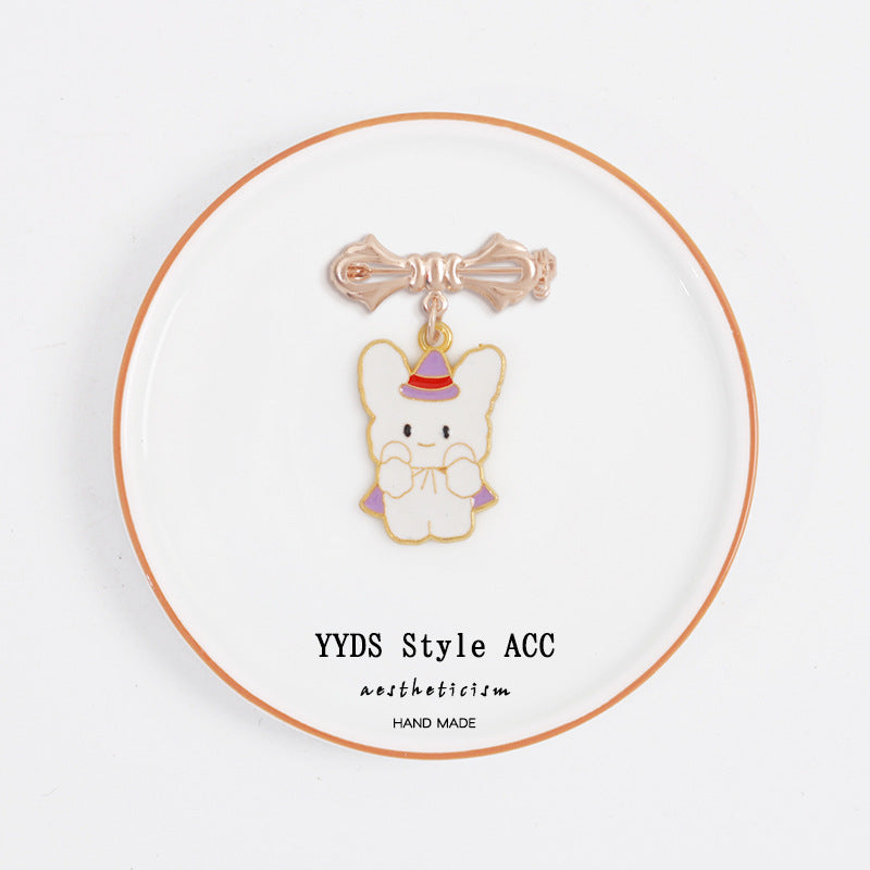 Alloy cartoon animal brooch (Minimo de compra 2) MIC-ShangX002