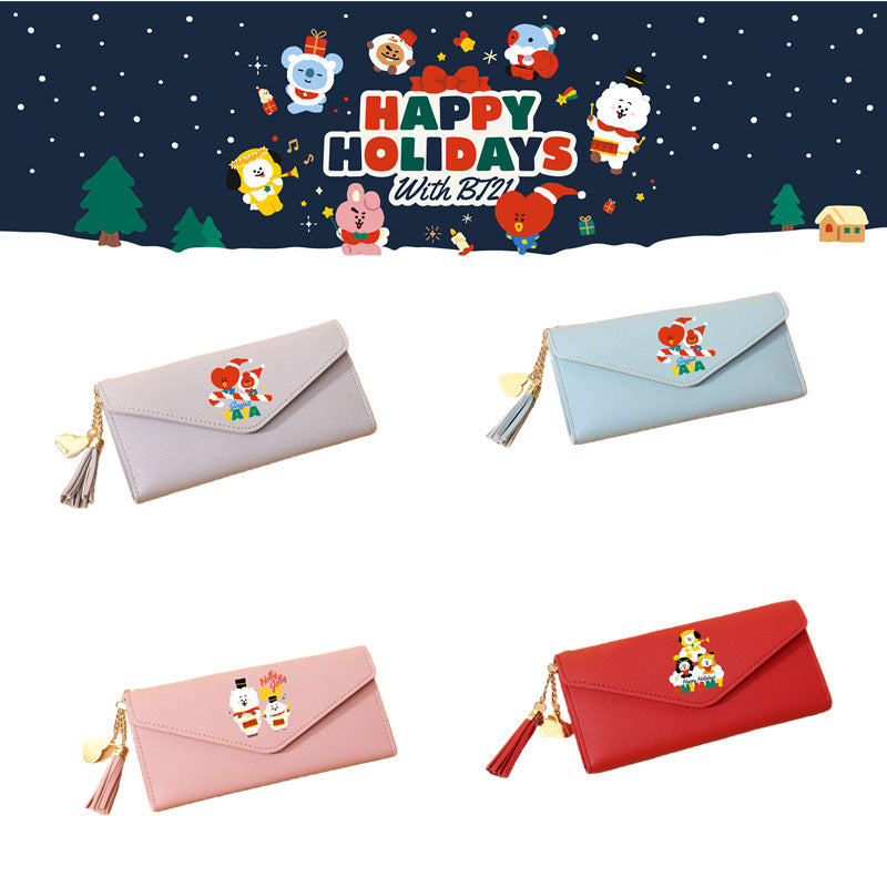 PU cartoon Christmas series wallet MIC-XingY011