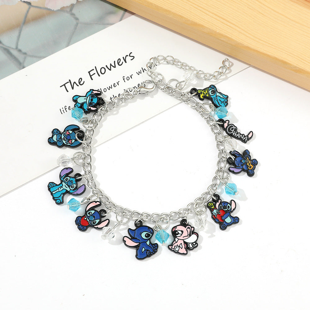 Alloy cartoon anime series bracelet (Minimo de Compra 4) MYA-BoS009