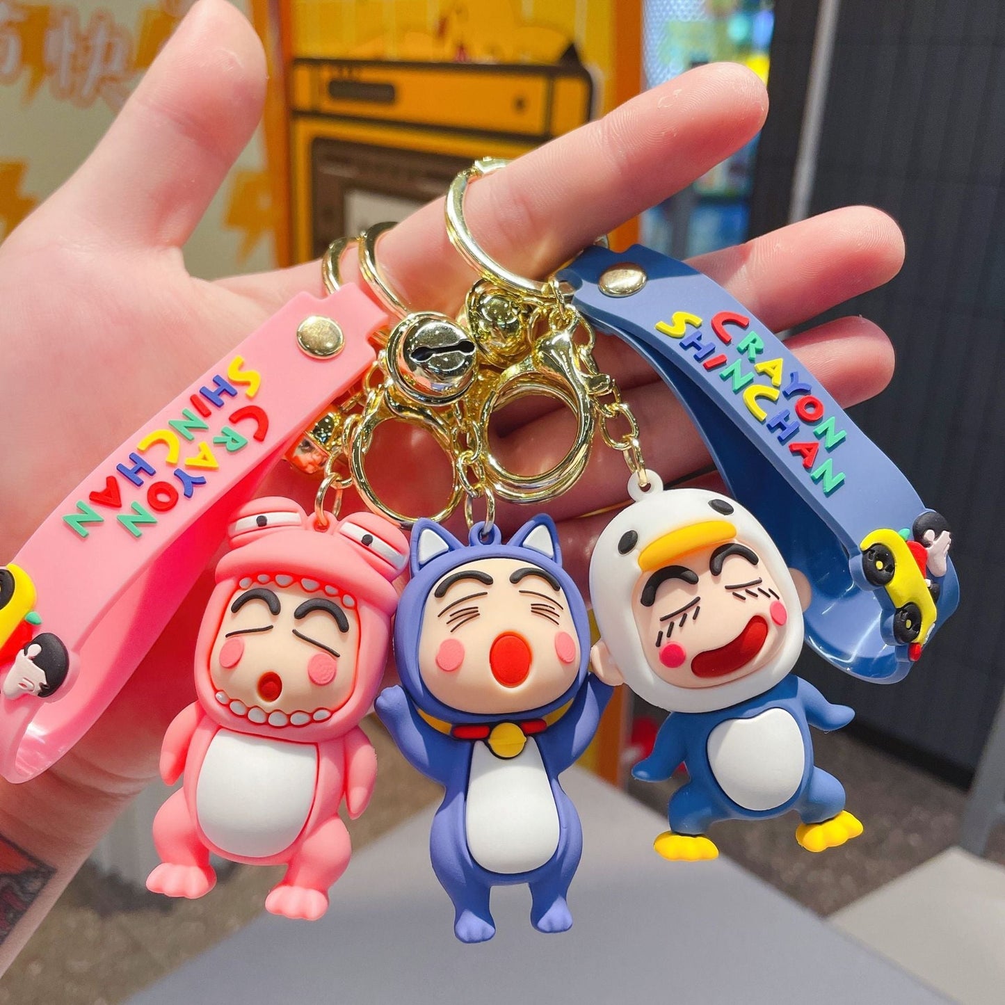 resin new cartoon keychain MIC-HongY015