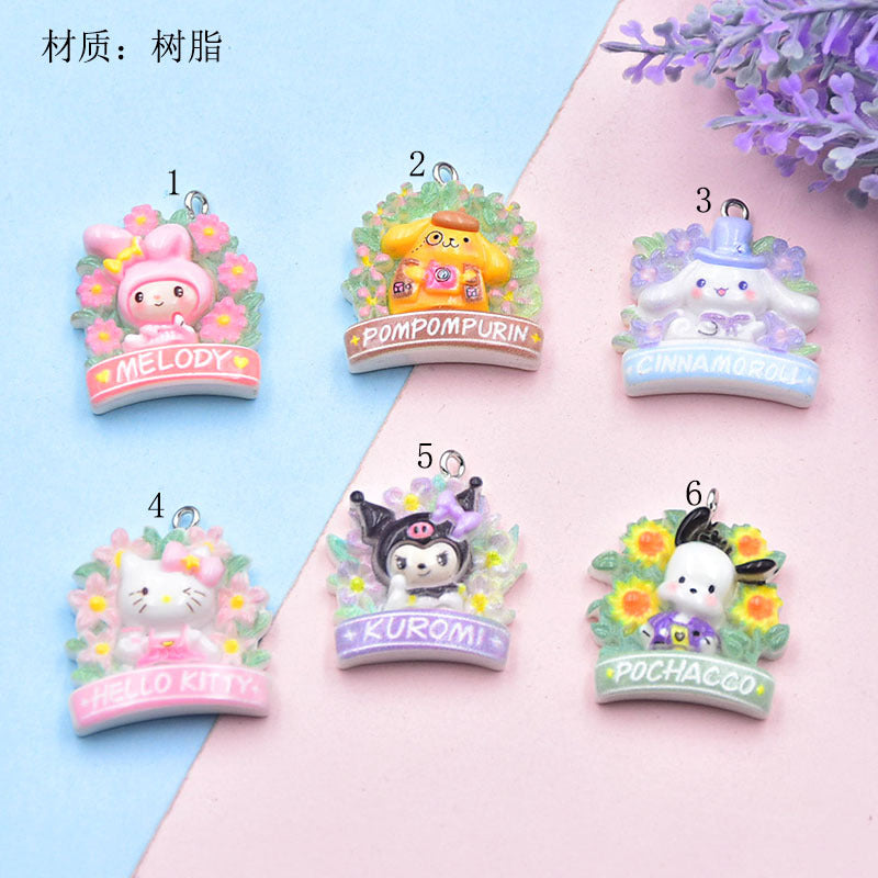 Resin cartoon small animal jewelry accessories MYA-ZhiB001