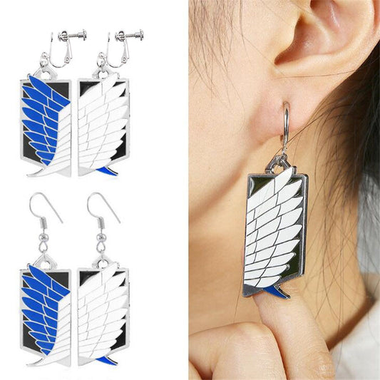 Alloy Freedom Wing Earrings MIC-XuXin007