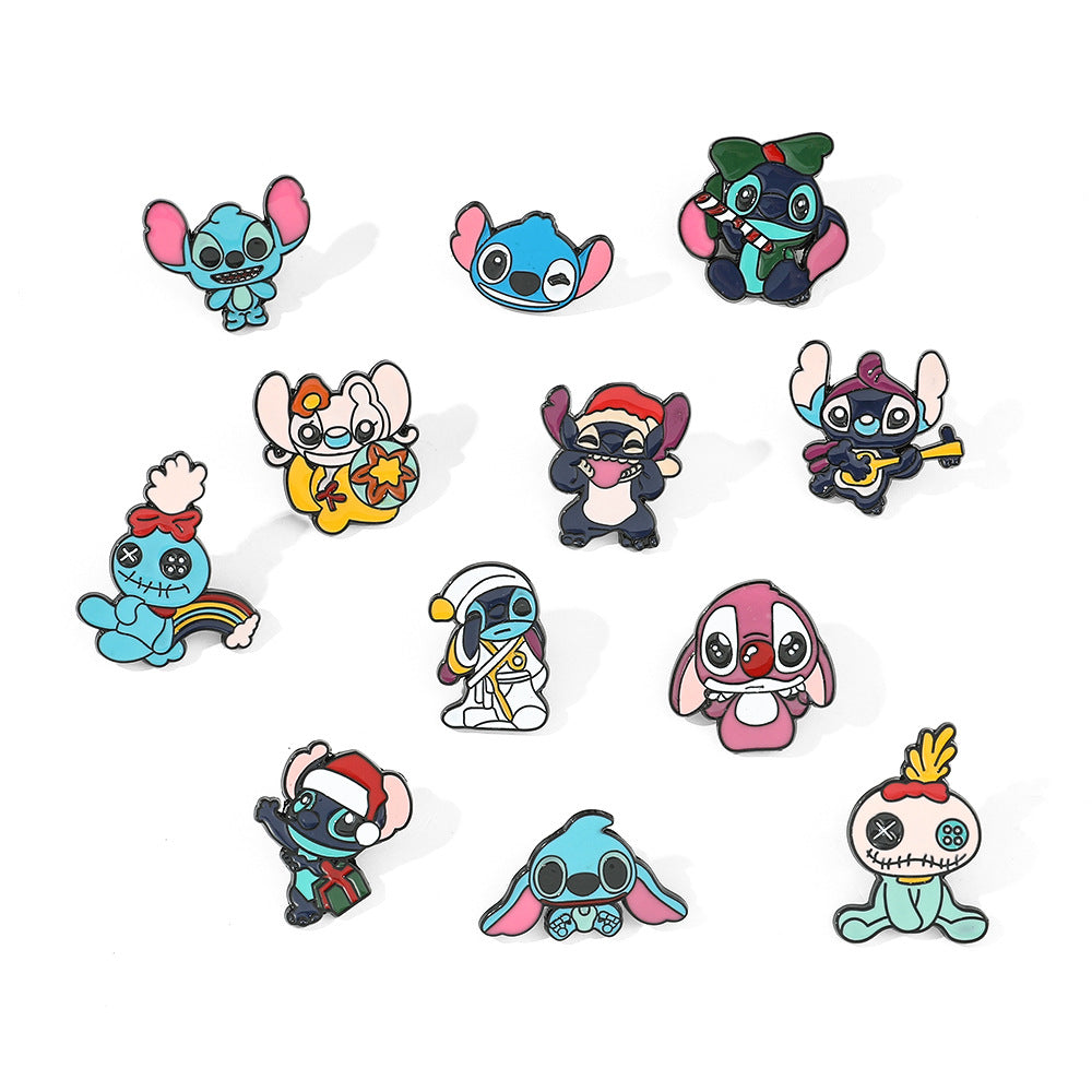 Alloy cartoon cute brooch (Minimo de compra 2) MIC-ZhuoL003