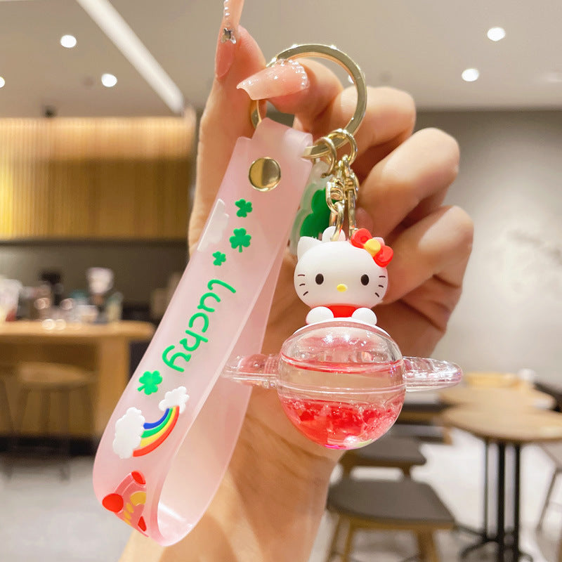 Cartoon Silicone Keychain JCai085