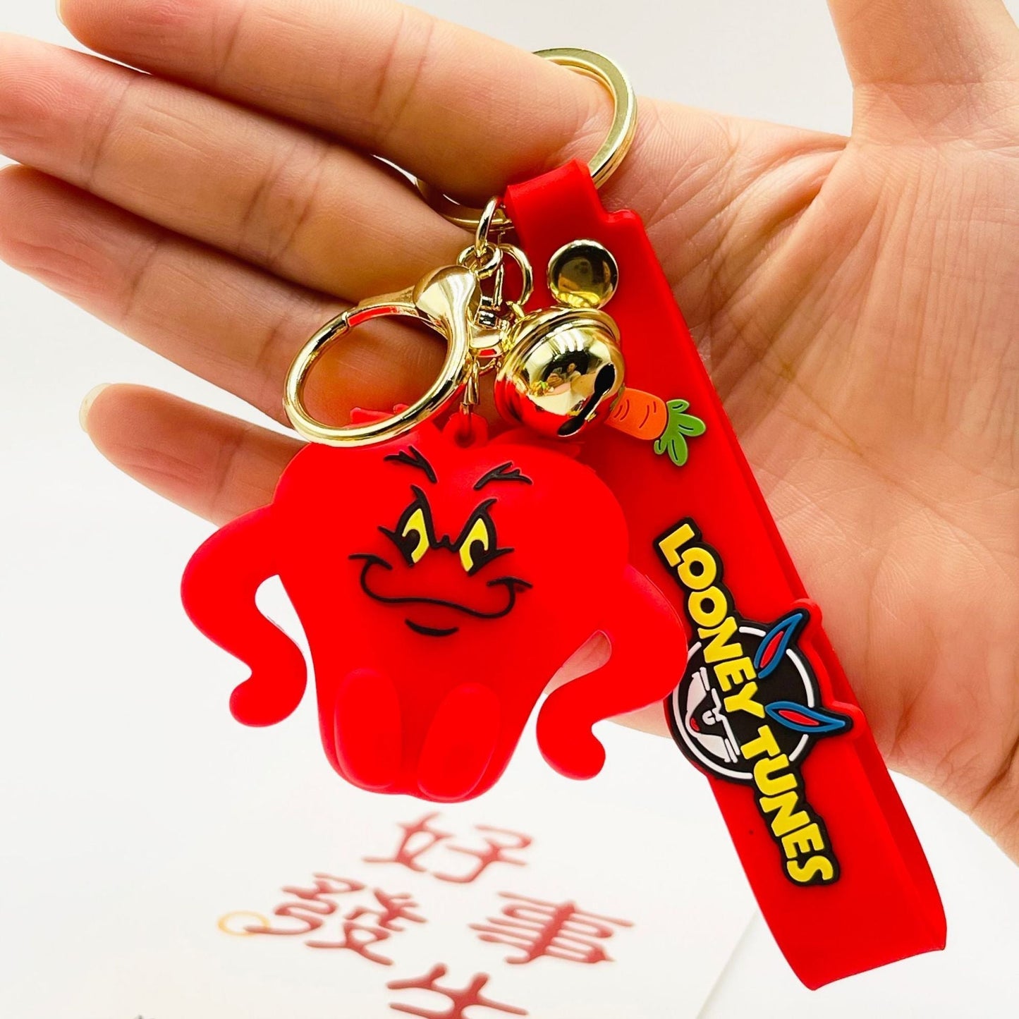 Keychains PVC Bunny Cartoon Cute (M) XiangY040