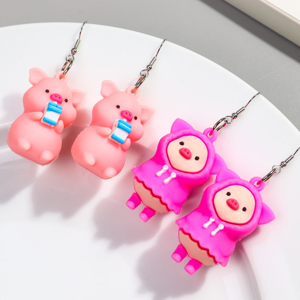 Piglet Soft Adhesive Earrings MIC-ChouD023