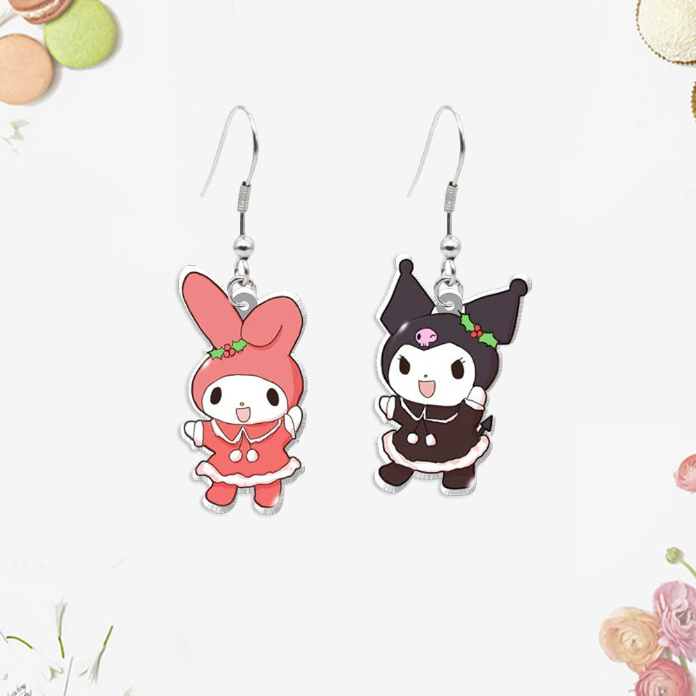 Alloy cartoon earrings (Minimo de compra 5) MIC-XiangL105