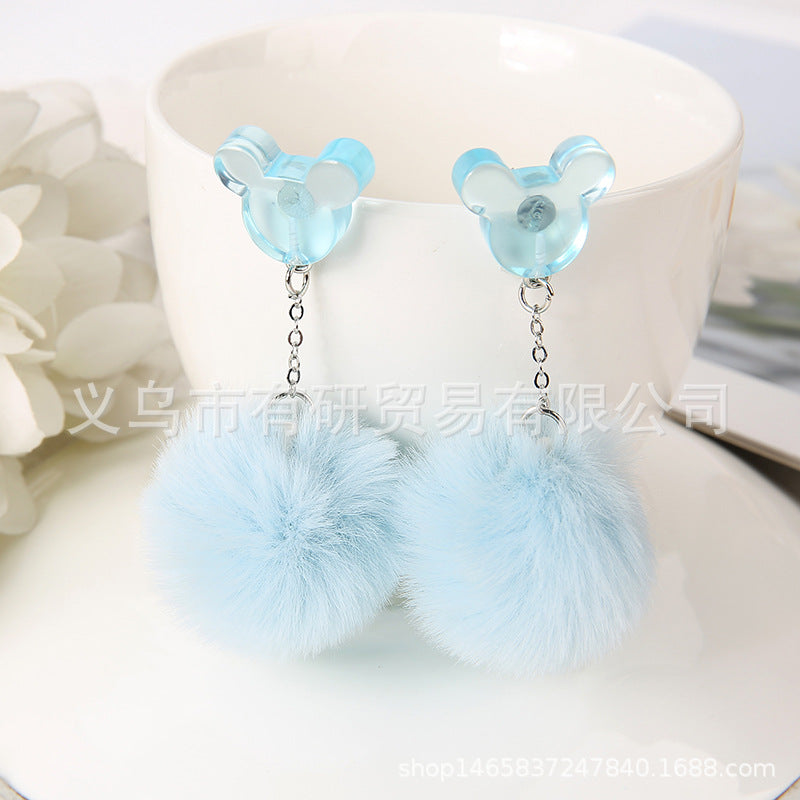 Alloy cartoon cute earrings (Minimo de Compra 3) MYA-YouY037