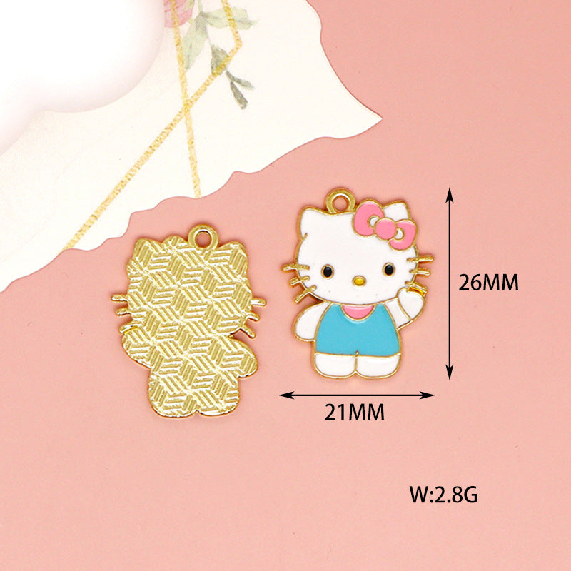 Alloy cartoon small animal pendant (Minimo de Compra 10) MIC-JingX013