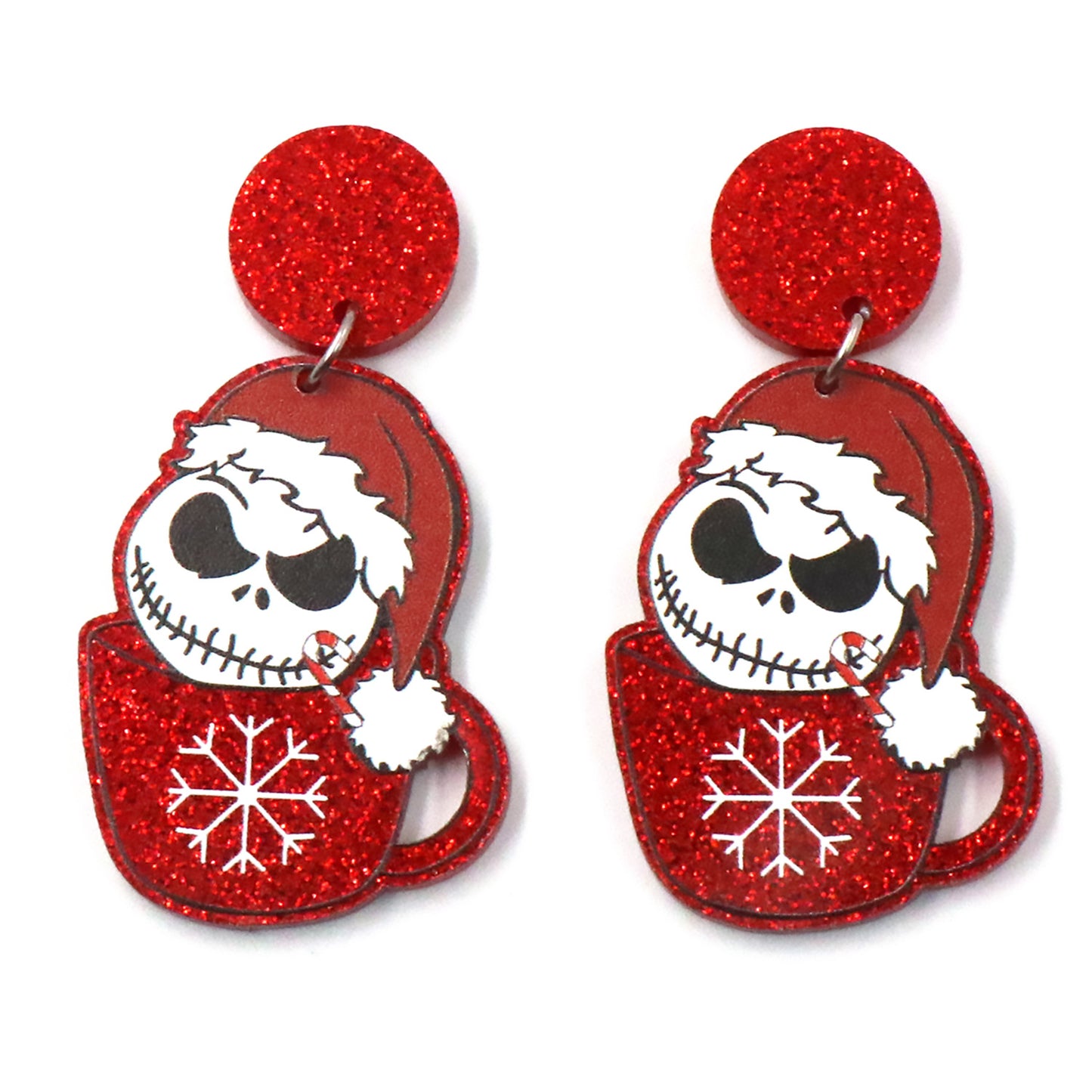 Acrylic Christmas Halloween Earrings (Minimo de compra 5) MIC-XiaoY063