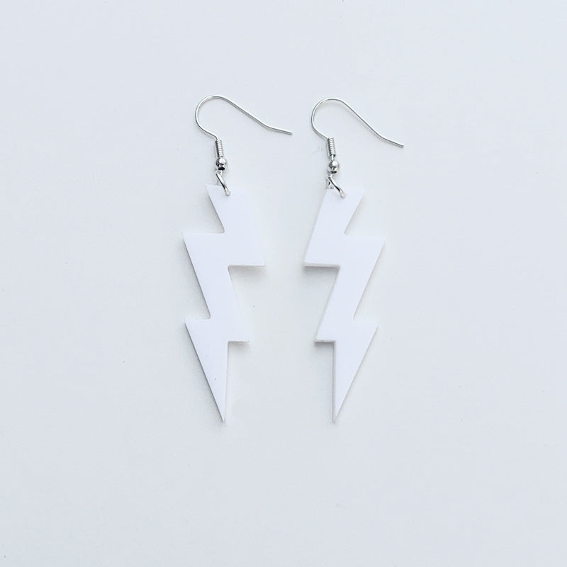 Acrylic Lightning Earrings MYA-QiuG013