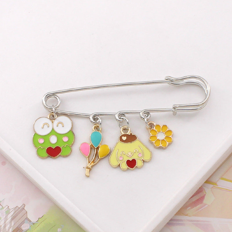 Alloy cartoon animal brooch (Minimo de compra 2) MIC-LiY018