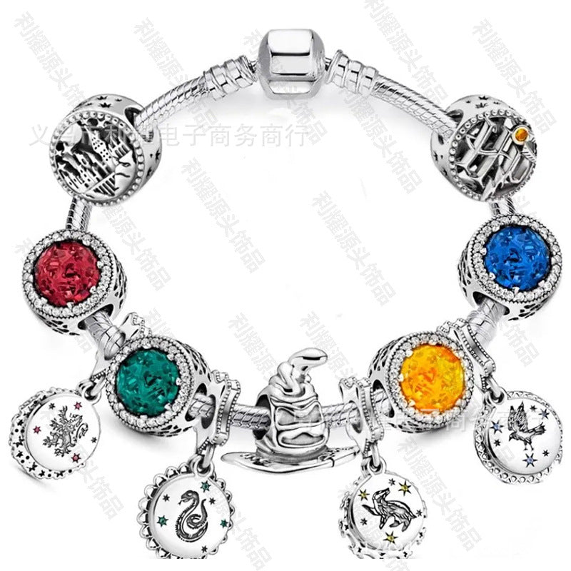 Alloy DIY Pandora Cartoon Bracelet MIC-LiY032