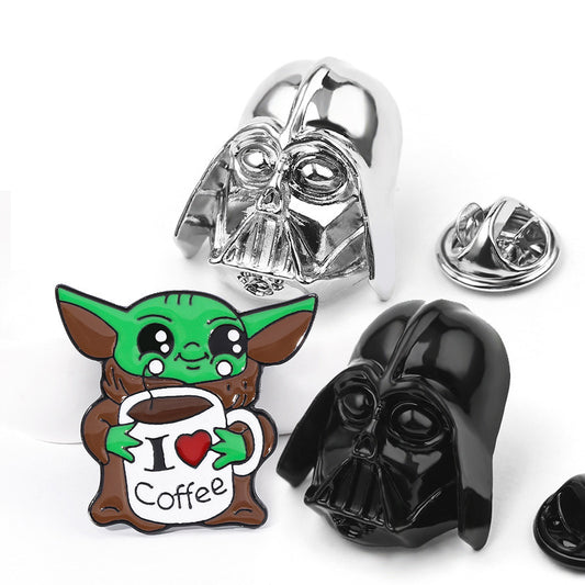 Alloy Star Wars brooch (Minimo de Compra 10) MIC-ShengY006