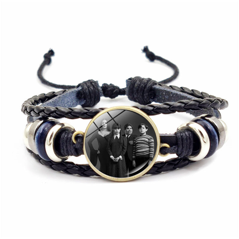 alloy vintage leather bracelets MIC-BT-JiaY005