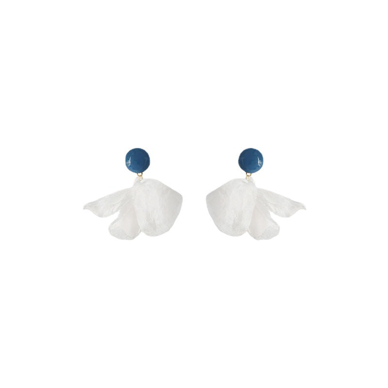 Alloy flower earrings (Minimo de compra 3) MIC-GuanY004