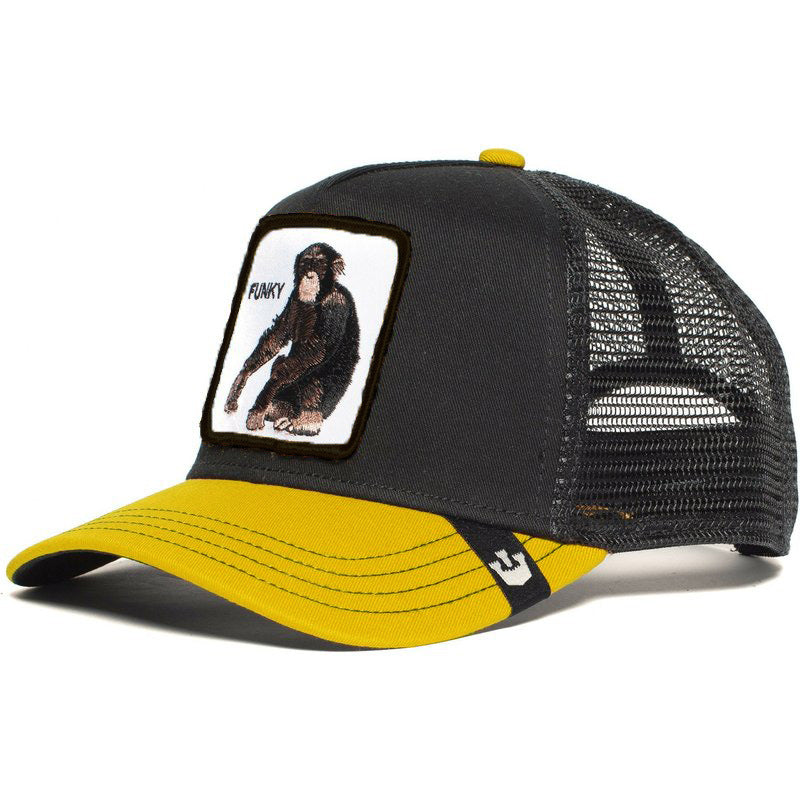 Cotton cartoon black leopard rooster Baseball cap MYA-JingK014