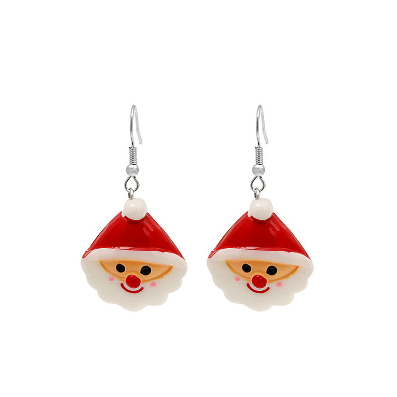 Alloy Christmas series earrings (Minimo de Compra 2) MIC-MDD078