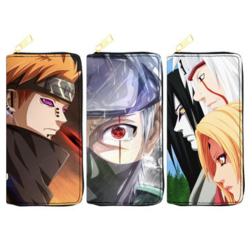 PU handsome anime long wallet (Minimo de compra 3) MIC-JiR009