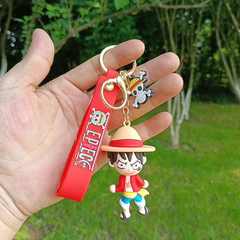 PVC cute cartoon keychain （Minimo de compra 3） MYA-YiC009