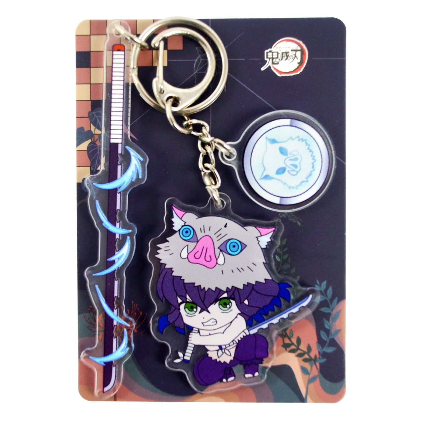 Cartoon Acrylic Anime Keychain KXin001