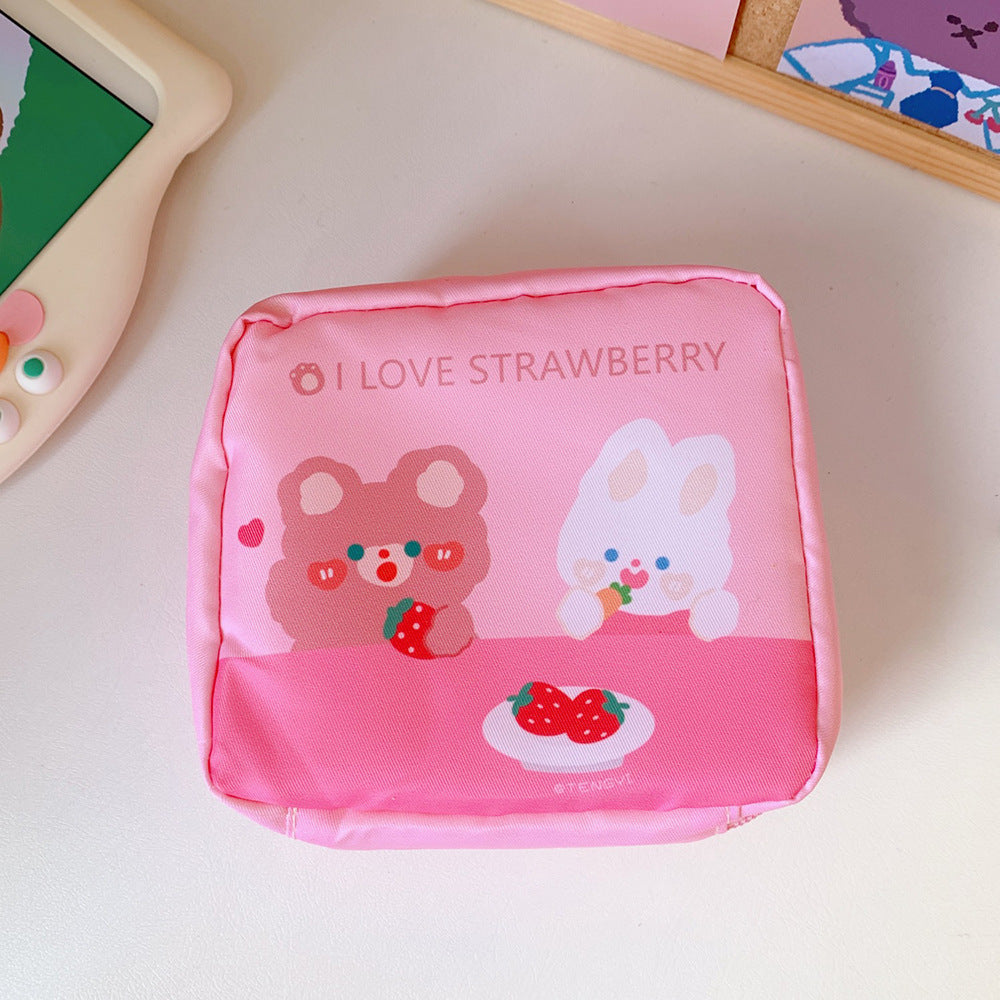 Nylon ins style cute storage bag (Minimo de Compra 2) MIC-TenY005