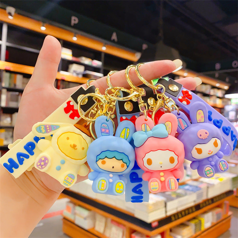 PVC cute cartoon keychain （Minimo de compra 2） MYA-YouM009