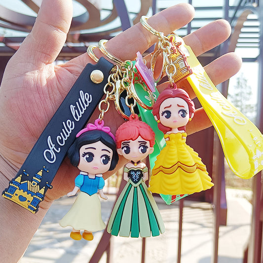 PVC cartoon ice and snow mystery keychain (Minimo de Compra 2) MIC-KuangK007