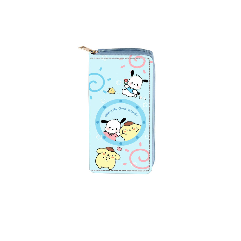 PU long cartoon zipper wallet (Minimo de compra 3) MIC-Dengx011