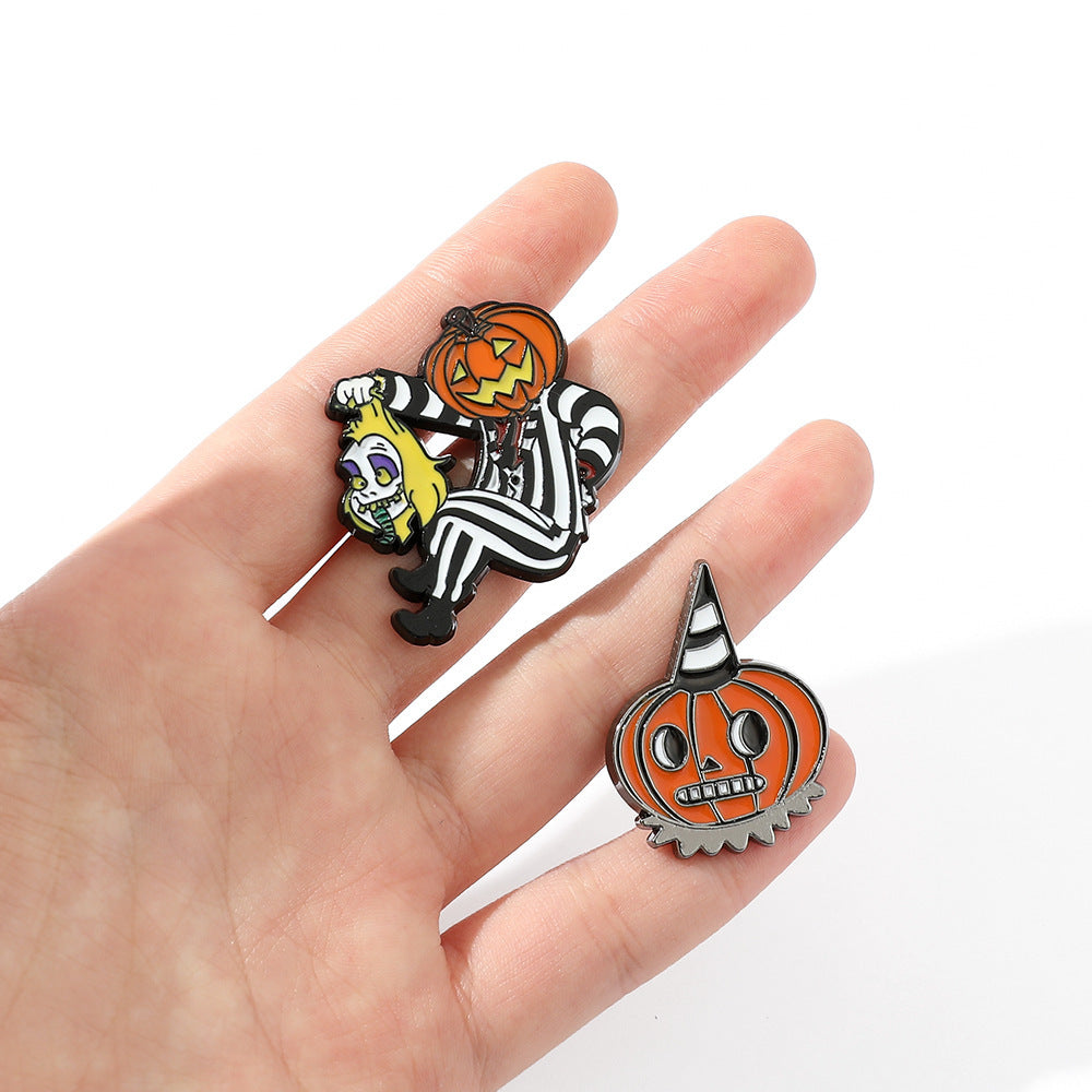 Alloy Halloween Terror Chest Needle (Minimo de Compra 2) MIC-ShengY055