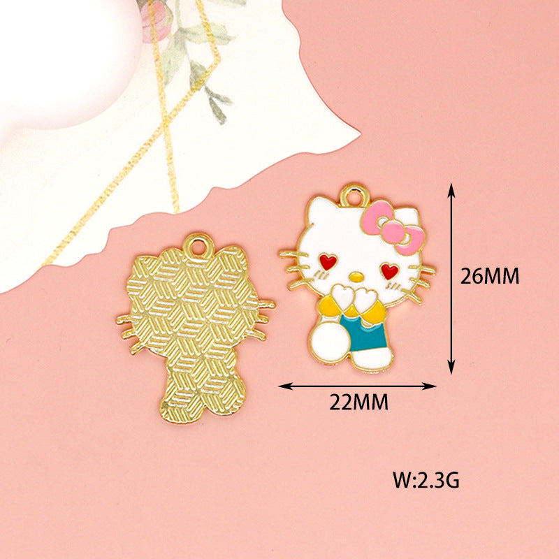 Alloy cartoon small animal pendant (Minimo de Compra 10) MIC-JingX013