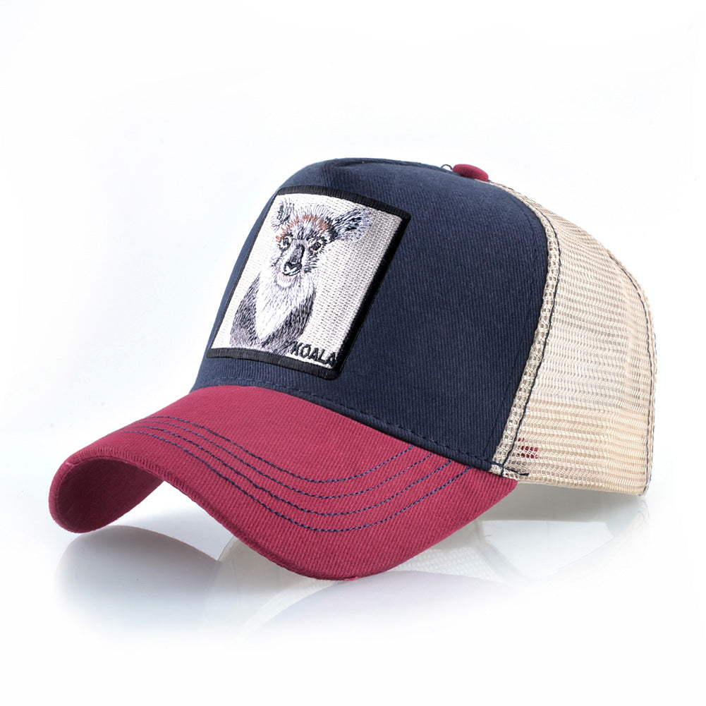 Nylon animal embroidery Baseball cap MYA-DSM004