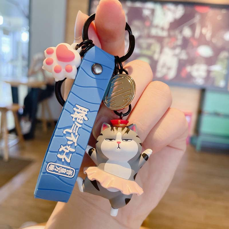 PVC cartoon doll keychain MIC-JinG004