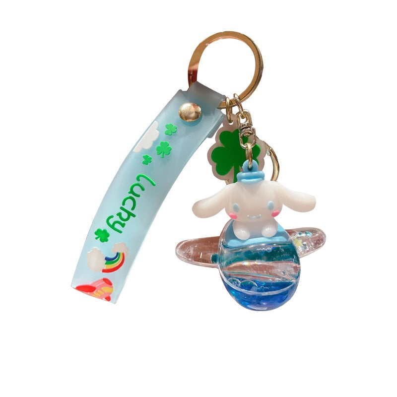 Cartoon Silicone Keychain JCai085