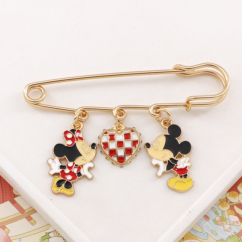 Alloy cute cartoon anime brooch (Minimo de compra 2) MYA--LiY033