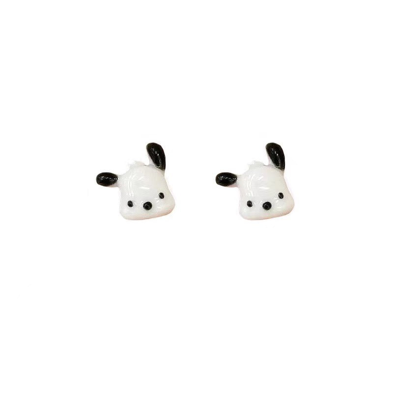 Alloy Cute Versatile Pacha Dog Earrings (Minimo de Compra 2) MIC-HanY003