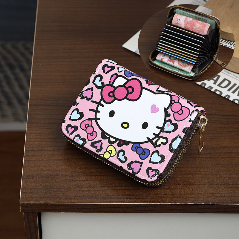 PU Hello KK Cat Multi Card Wallet MIC-YingL001