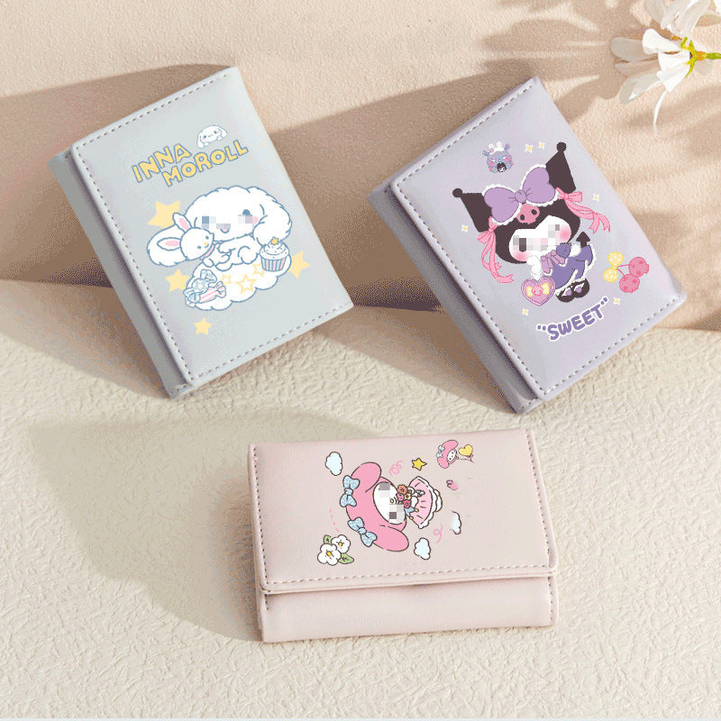 PU printed cartoon cute zero wallet (Minimo de compra 3) MYA-JiaL003