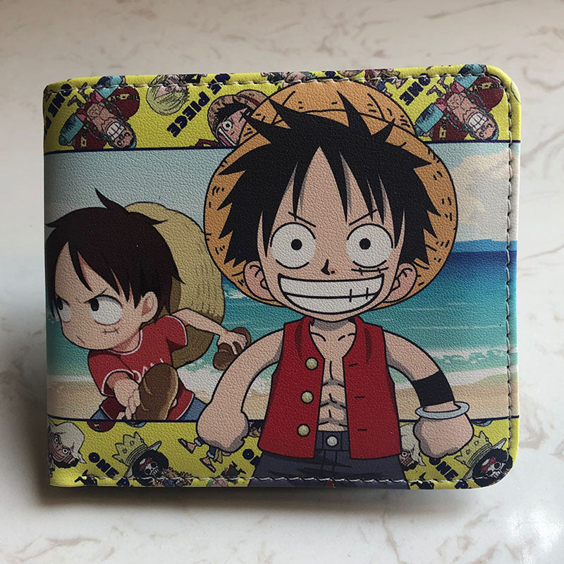 PU Pirate King Short Wallet MYA-HaoJ009