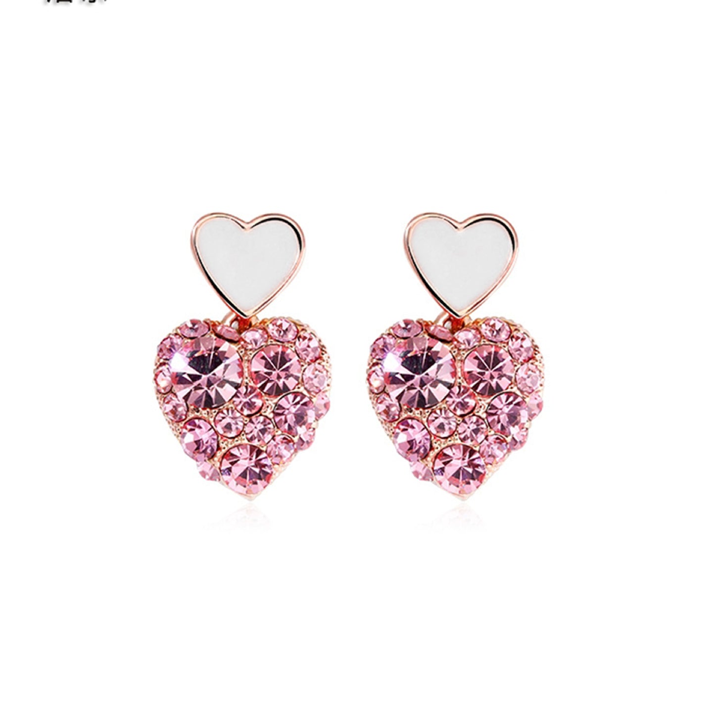 Alloy minimalist and fashionable earrings MIC-BiX006