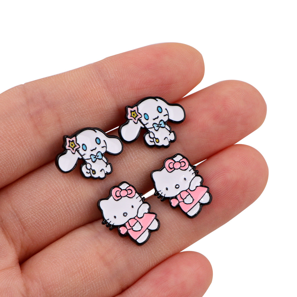 Alloy rabbit puppy cat earrings (Minimo de Compra 2) MYA-TaL003