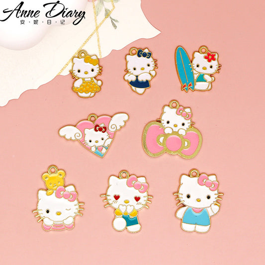 Alloy cartoon small animal pendant (Minimo de Compra 10) MIC-JingX013