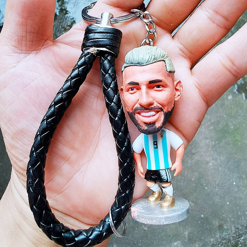 PVC cute football keychain MIC-FeiX001